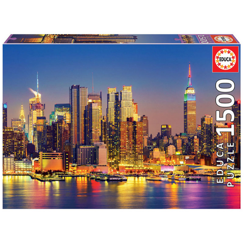 Puzzle 1500: Manhattan la nuit