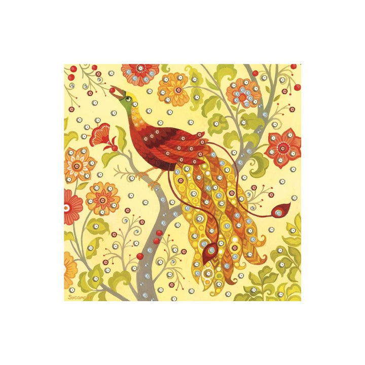 Stick'N Fun - Large model 5 Sequin paintings - Exotic birds
