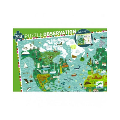 Puzzle 200: Observation - Le tour du monde