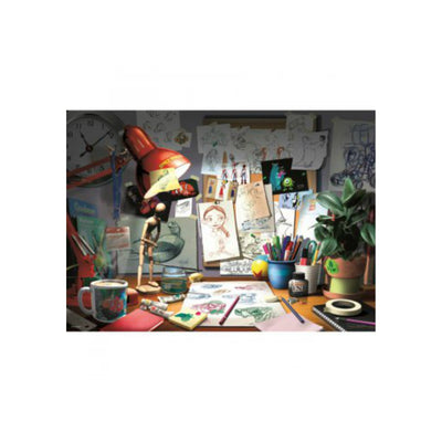 Puzzle 1000: Disney Pixar Atelier d'artiste