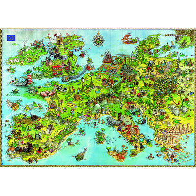 Puzzle 4000: United Dragons Of Europe