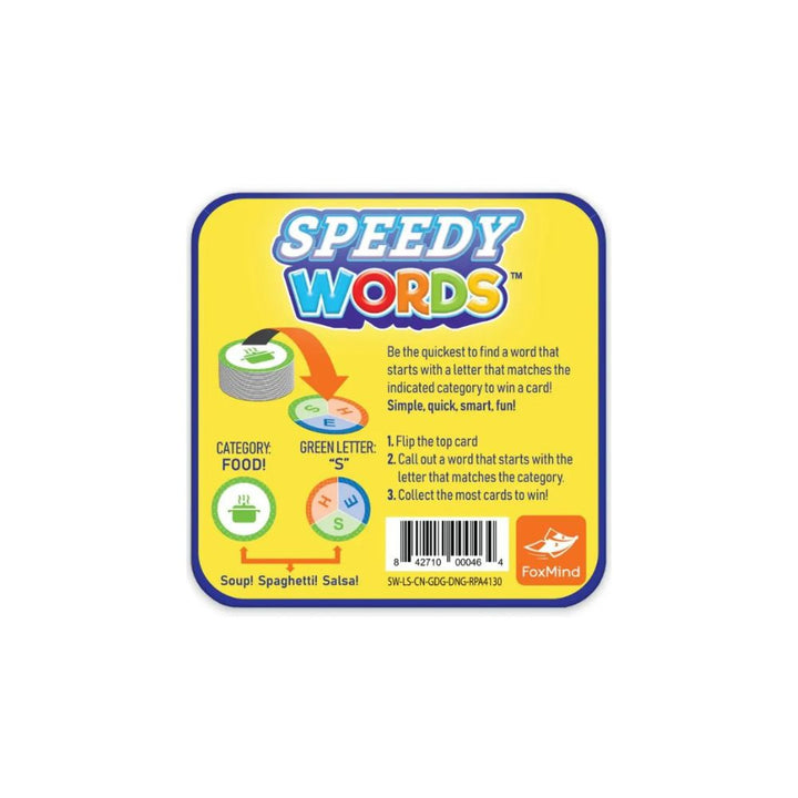 Speedy Words, jeu de société d'ambiance - Achat en ligne