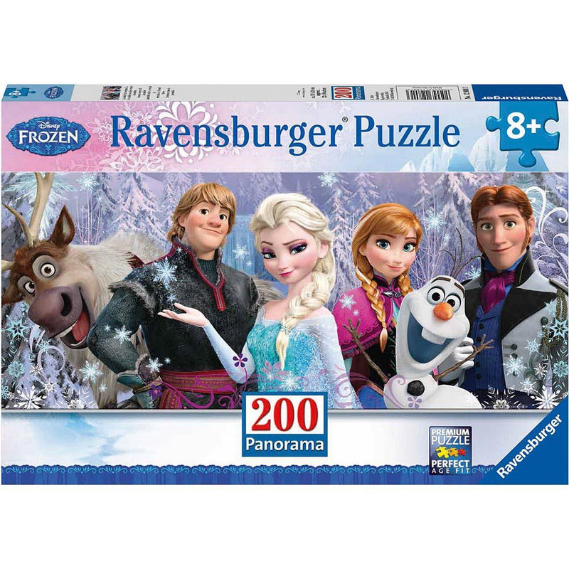 Puzzle 200: Arendelle sous les neiges éternelles - Disney Frozen