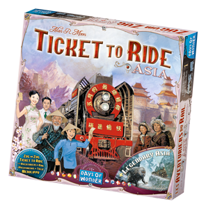 Ticket to Ride: Map #1 - Asia (ML)