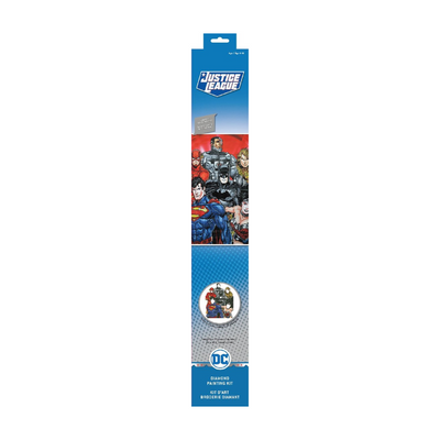 Six Stacked Superheroes Diamond Painting Kit