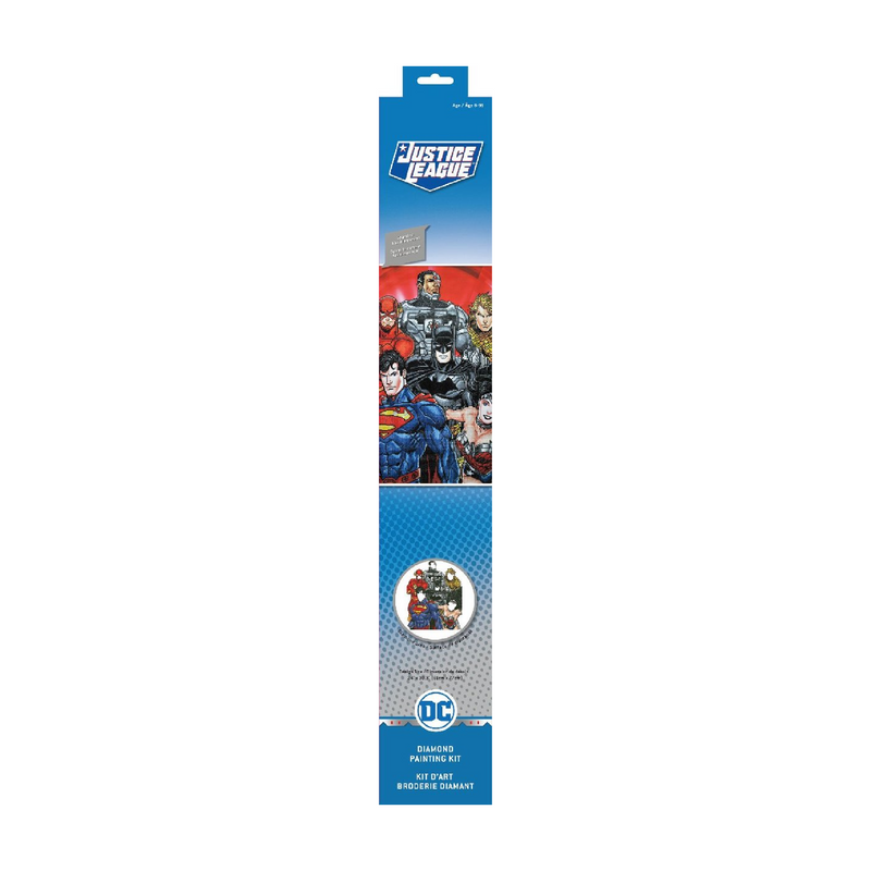 Six Stacked Superheroes Diamond Painting Kit