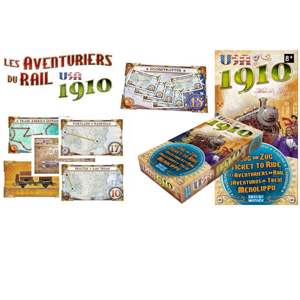 Ticket to Ride: Exp. USA 1910 (multi)