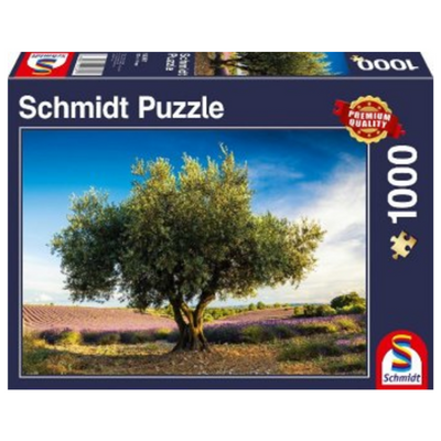 Puzzle 1000: Olive tree in Provence