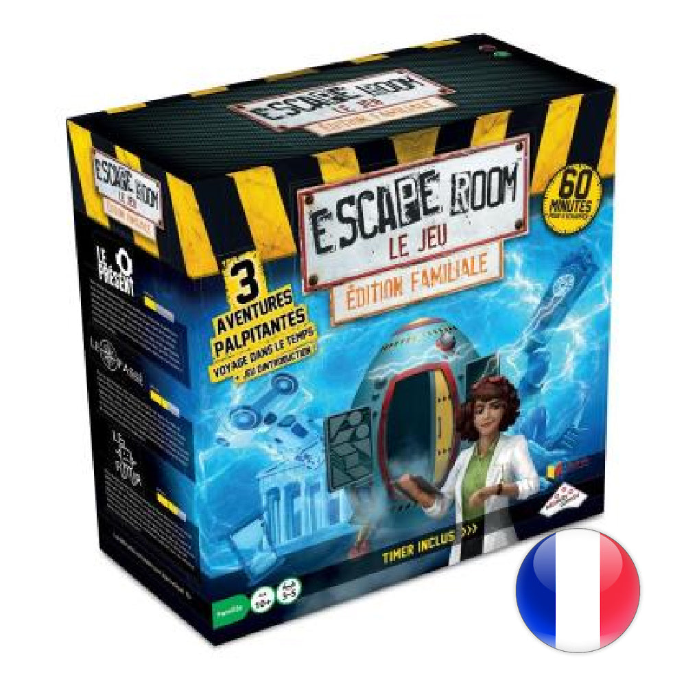 Escape Room time travel box 3 games 