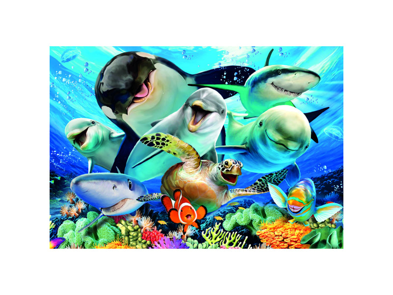 Puzzle 500: Selfie sous la mer
