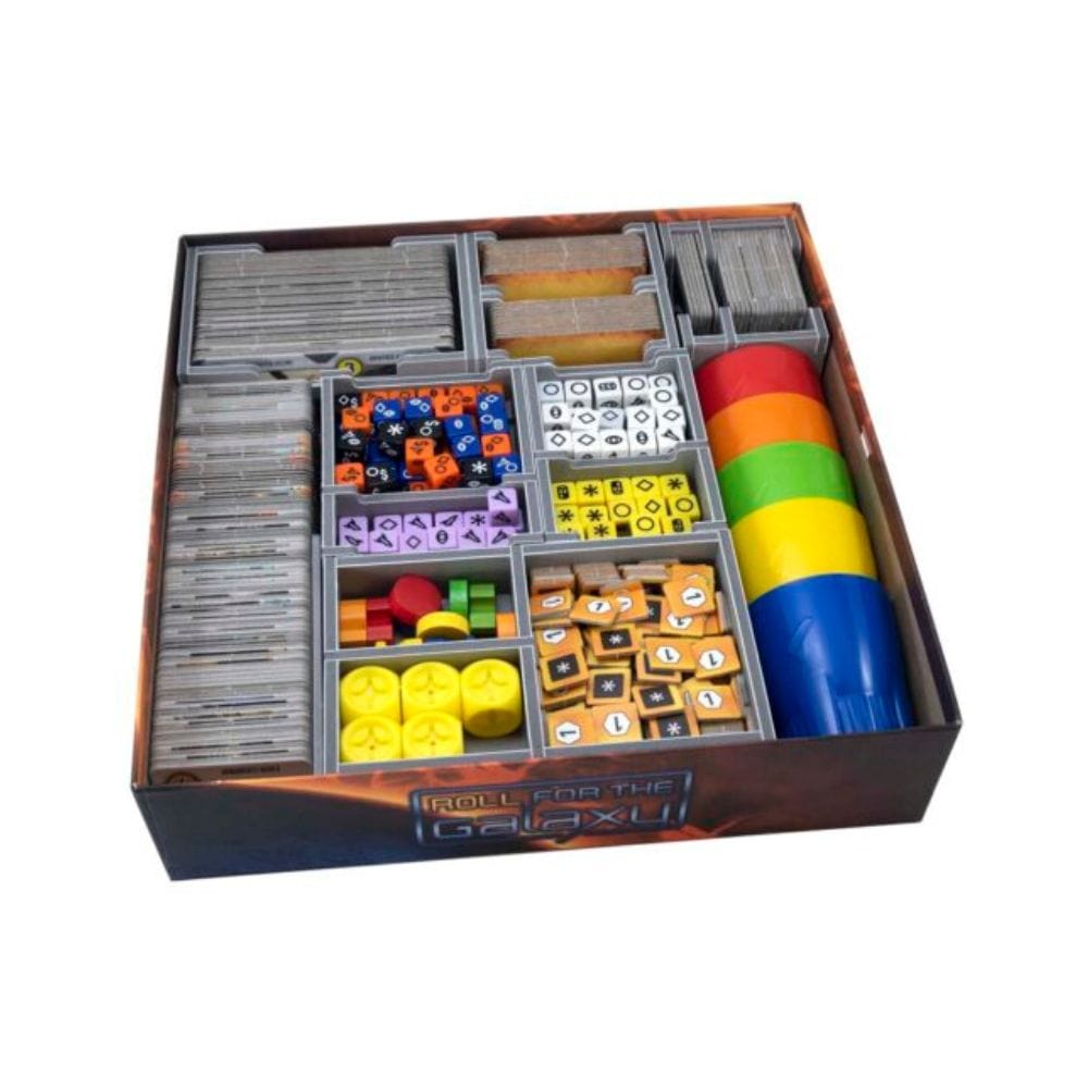 Folded Space: Roll for the Galaxy V2, insert jeu société-Achat en ligne