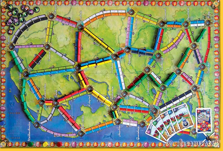 Ticket to Ride: Map 