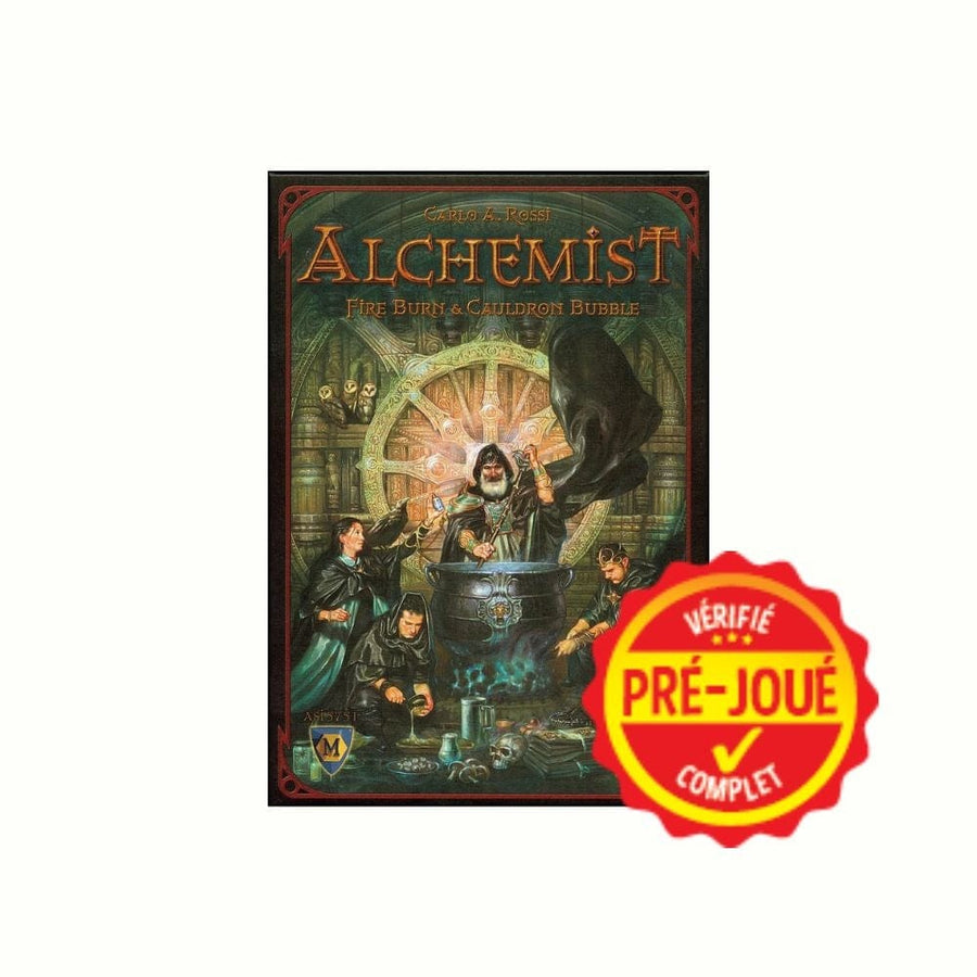 Alchemist - Fire burn and cauldron bubble (pré-joué) (EN) BAZAR - Bazar - Stratégie