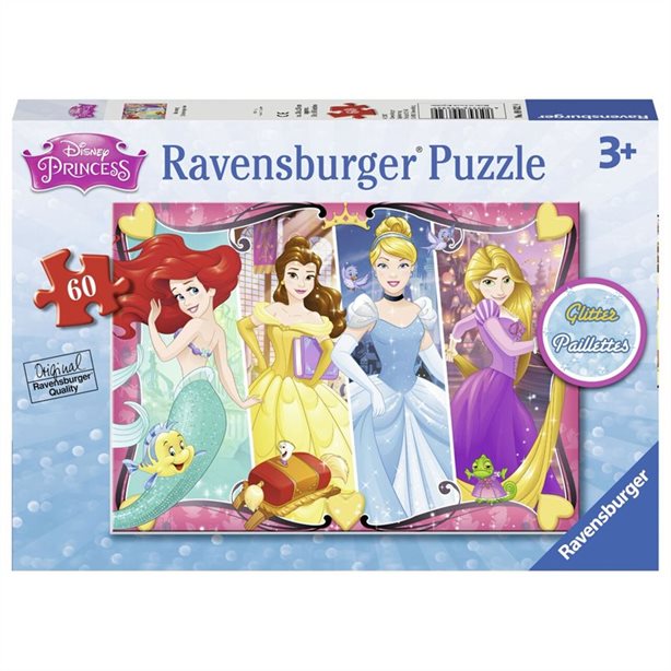 Puzzle pour enfants Ravensburger Disney: Heartsong de 60 morceaux.