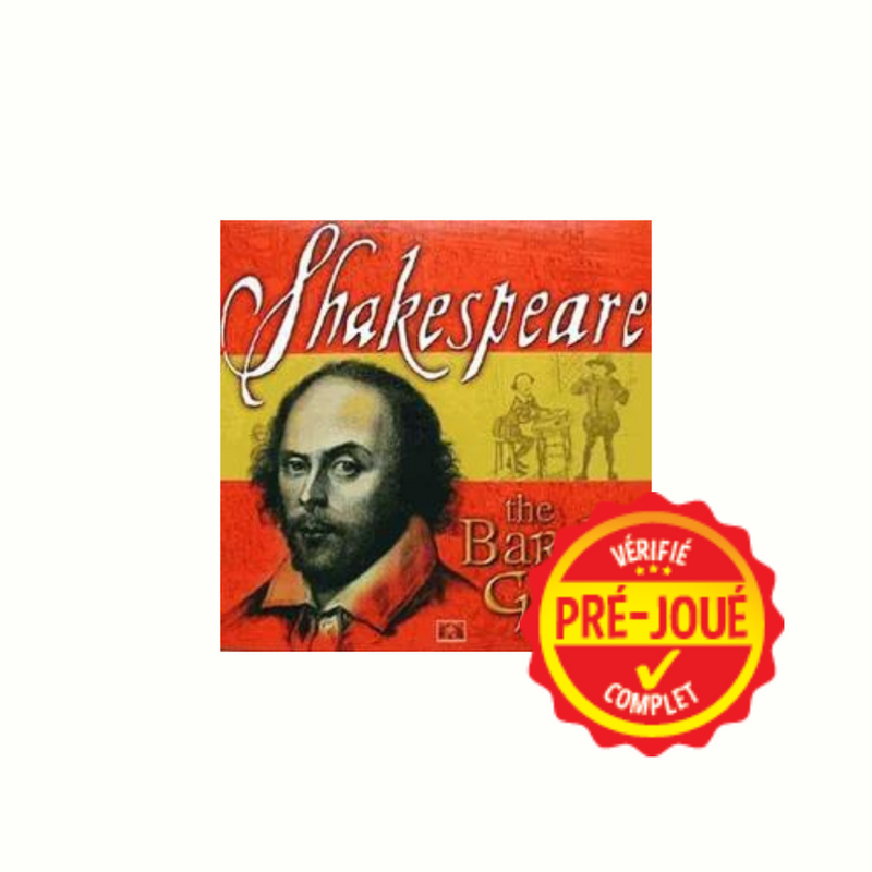 Shakespeare the Bard Game VA (pré-joué)