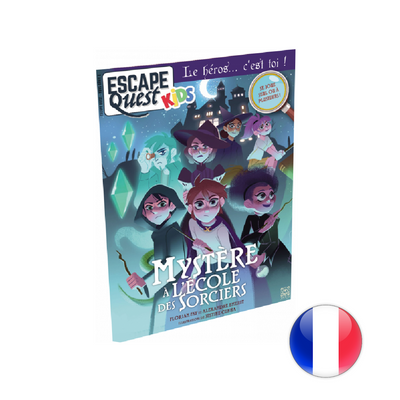 Escape Quest Kids 2: Mystère à l'école des sorciers (livre)