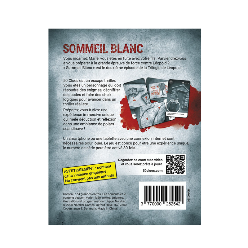 50 Clues - Sommeil Blanc (FR)