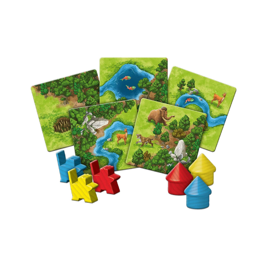 Carcassonne: Chasseurs et Cueilleurs (FR) JEUX - Famille
