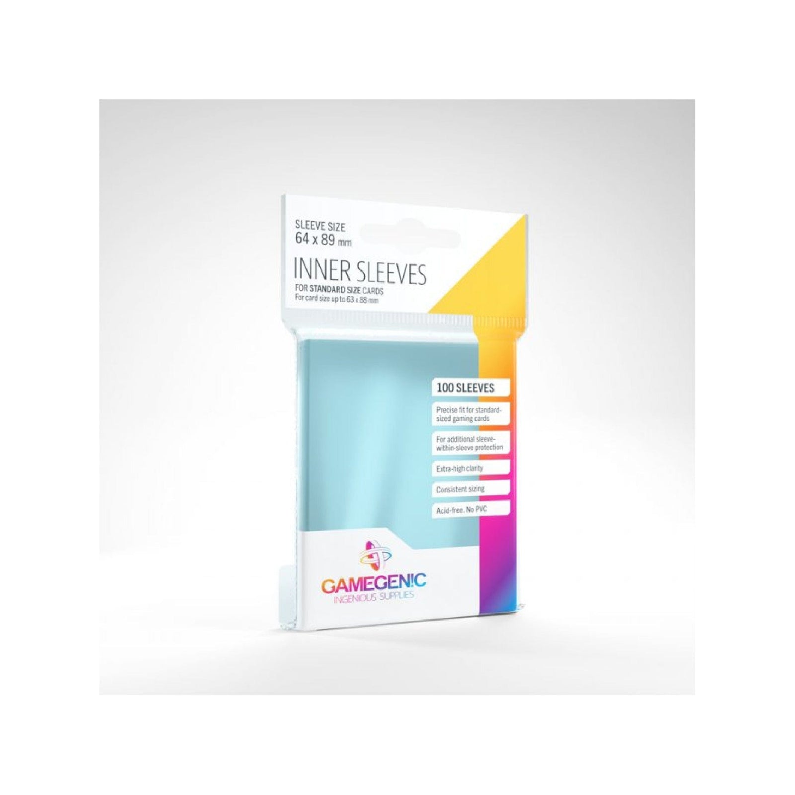 Sleeves: Inner Sleeves  64x89mm (100) Cartables et portfolios - Sleeves