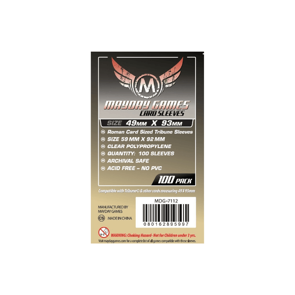 Sleeves: Roman Sized Tribune 49x93 (100) - Achat en ligne  L'As des jeux