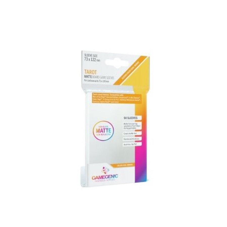 Gamegen!c Board Game Sleeves Matte Tarot - 73 x 122 mm (50) Cartables et portfolios - Sleeves - Tarot