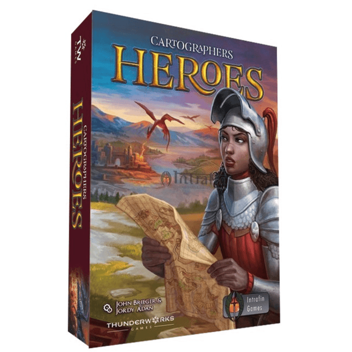 Cartographers: Heroes (FR) JEUX - Stratégie - Stratégie intermédiaire