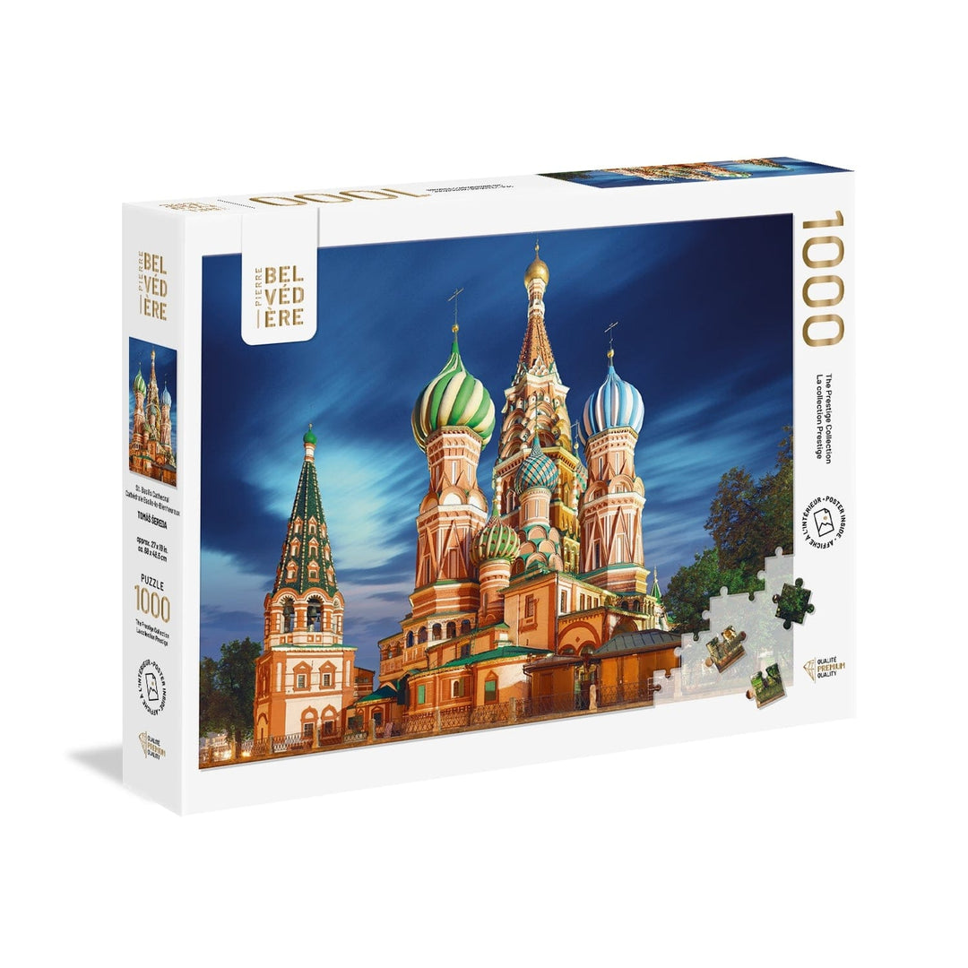 Cathédrale Basile-le-bienheureux (1000 pcs) CASSE-TÊTE - 1000 morceaux