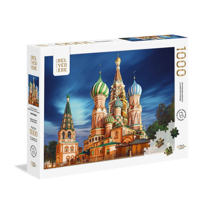 Cathédrale Basile-le-bienheureux (1000 pcs) CASSE-TÊTE - 1000 morceaux