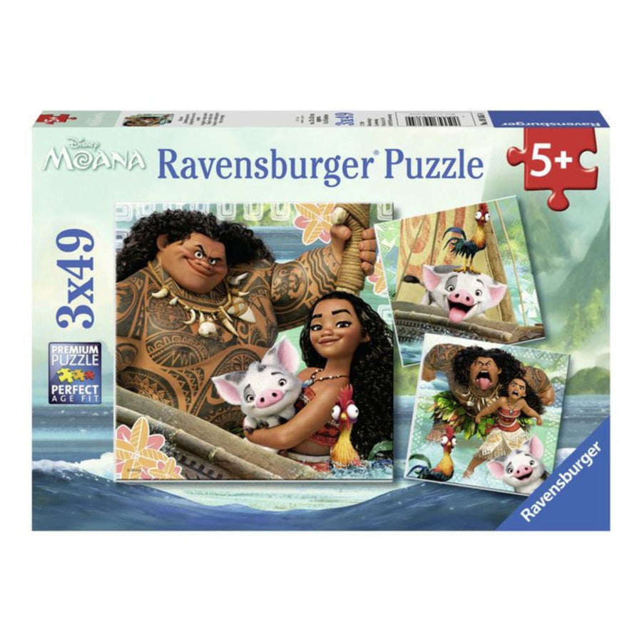 Puzzle 3 x 49: La légende du bout du monde CASSE-TÊTE - 50 - 99 morceaux