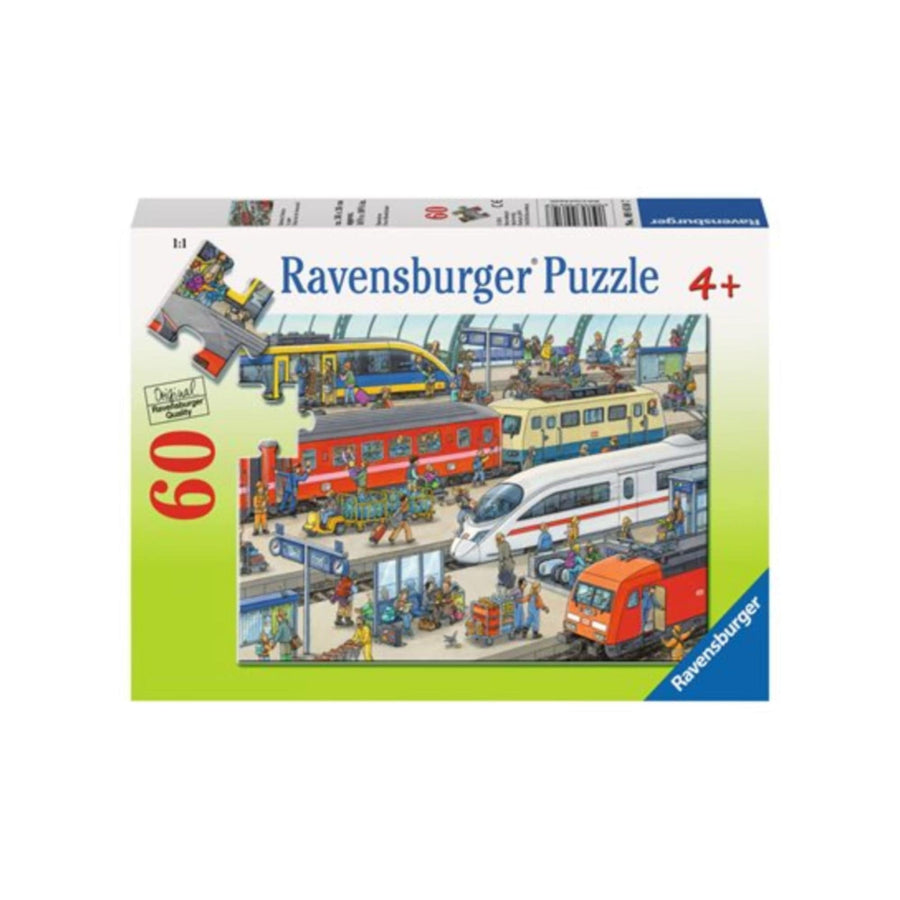 Puzzle 60: La gare CASSE-TÊTE - 50 - 99 morceaux