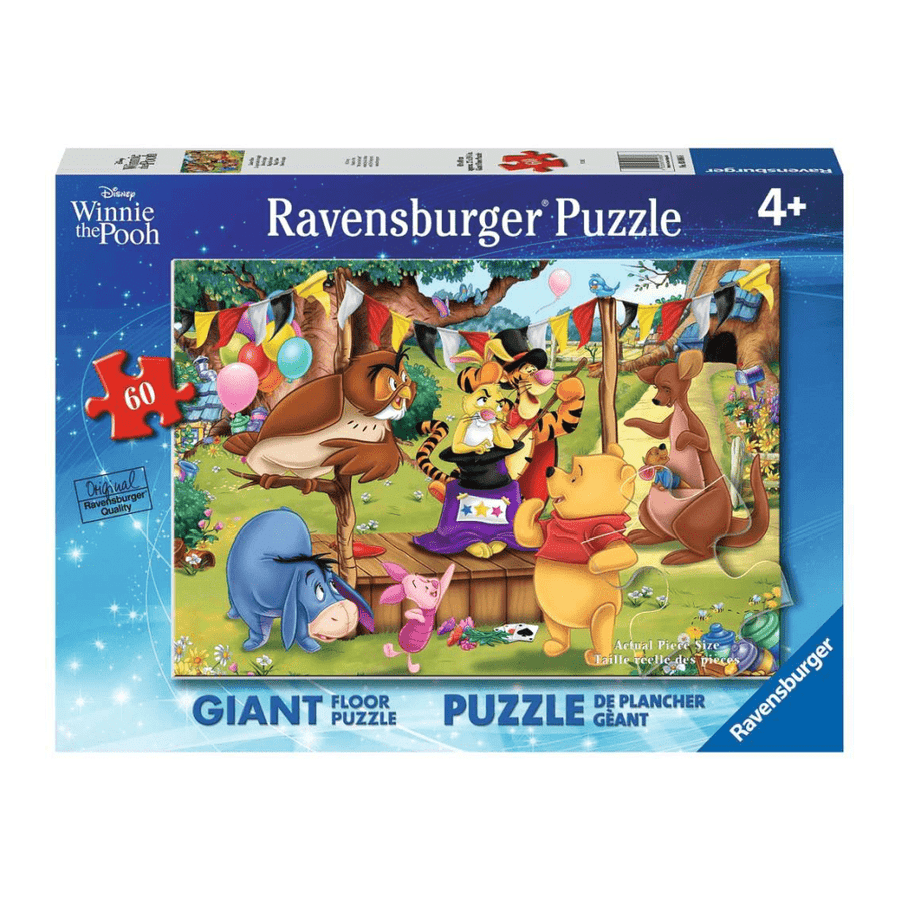 Puzzle 60: Winnie the Pooh - Magic Show CASSE-TÊTE - 50 - 99 morceaux