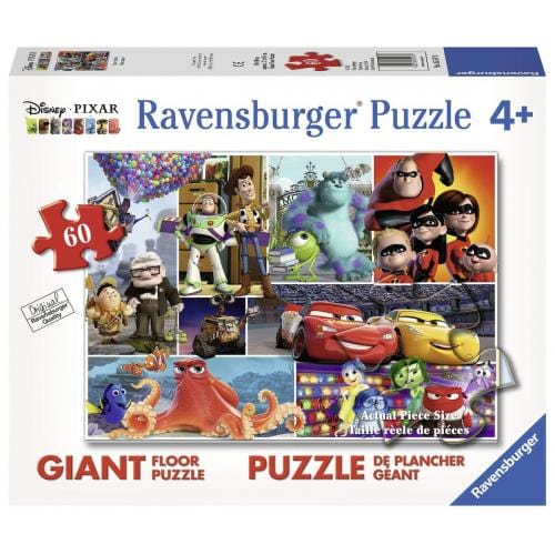 Puzzle plancher 60: Pixar Copains CASSE-TÊTE - 50 - 99 morceaux