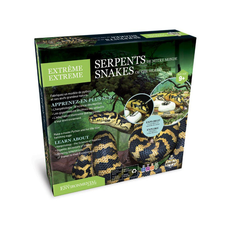 Ensemble de science : Serpents extrêmes (ML)