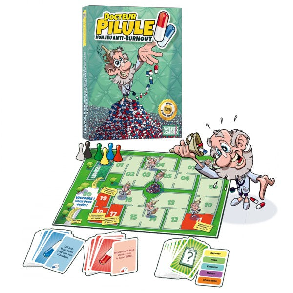 Docteur Pilule, jeu de société d'ambiance-Achat en ligne L'As des jeux