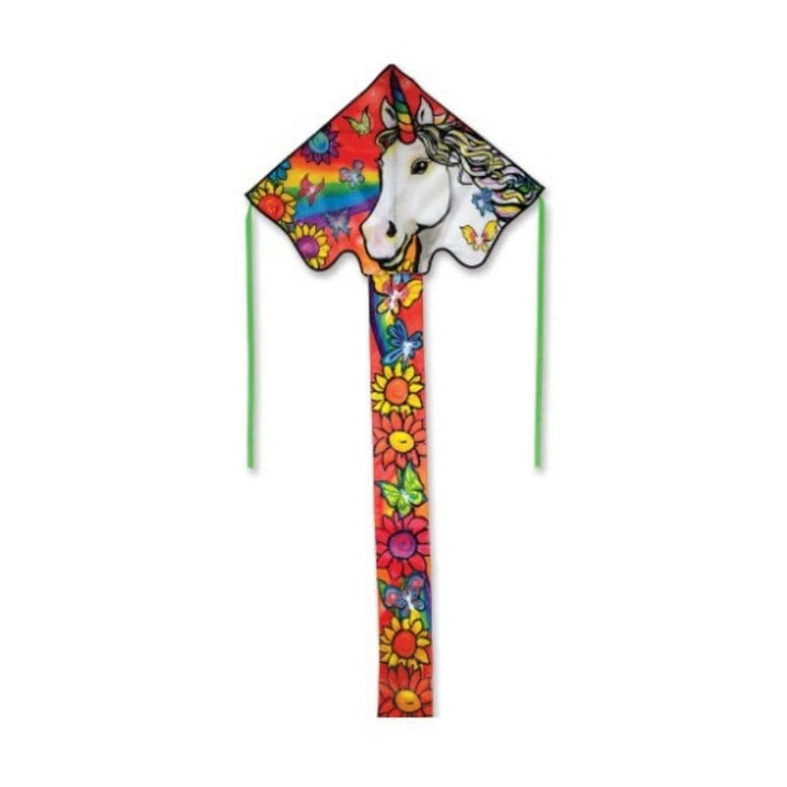 Cerf-volant - Licorne et fleurs PASSE-TEMPS - Cirque et plein air