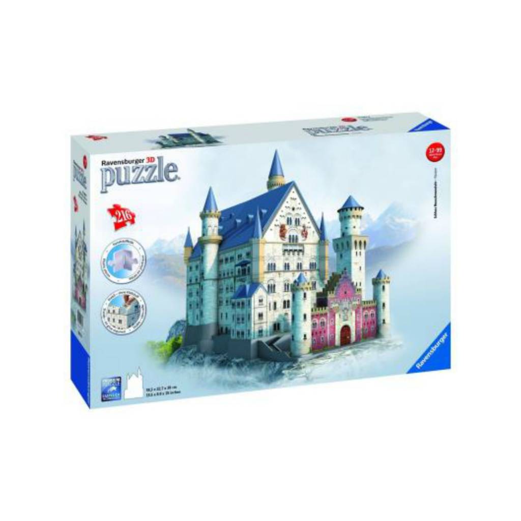 3D Puzzle 216: Neuschwanstein Castle