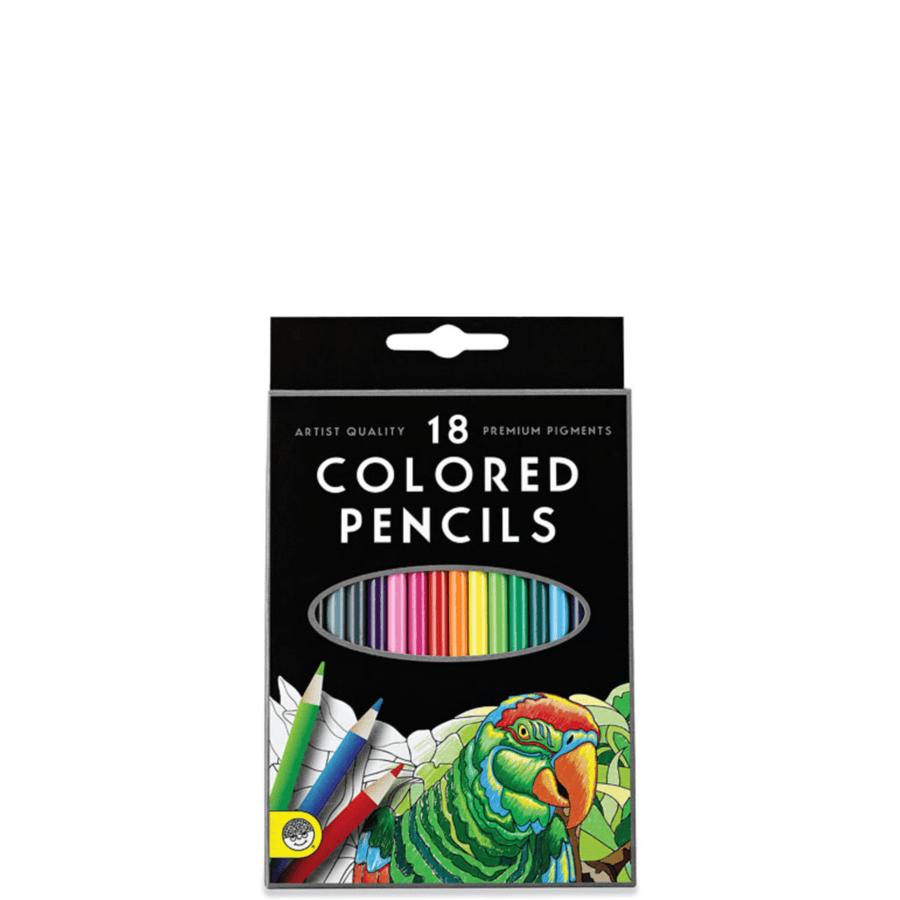 Colored Pencils (18) PASSE-TEMPS - Cahiers d'activités