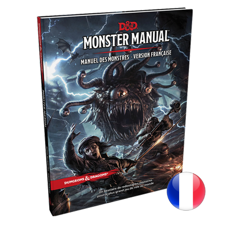 D&D Dungeons & Dragons 5e: Monster Manual (FR)