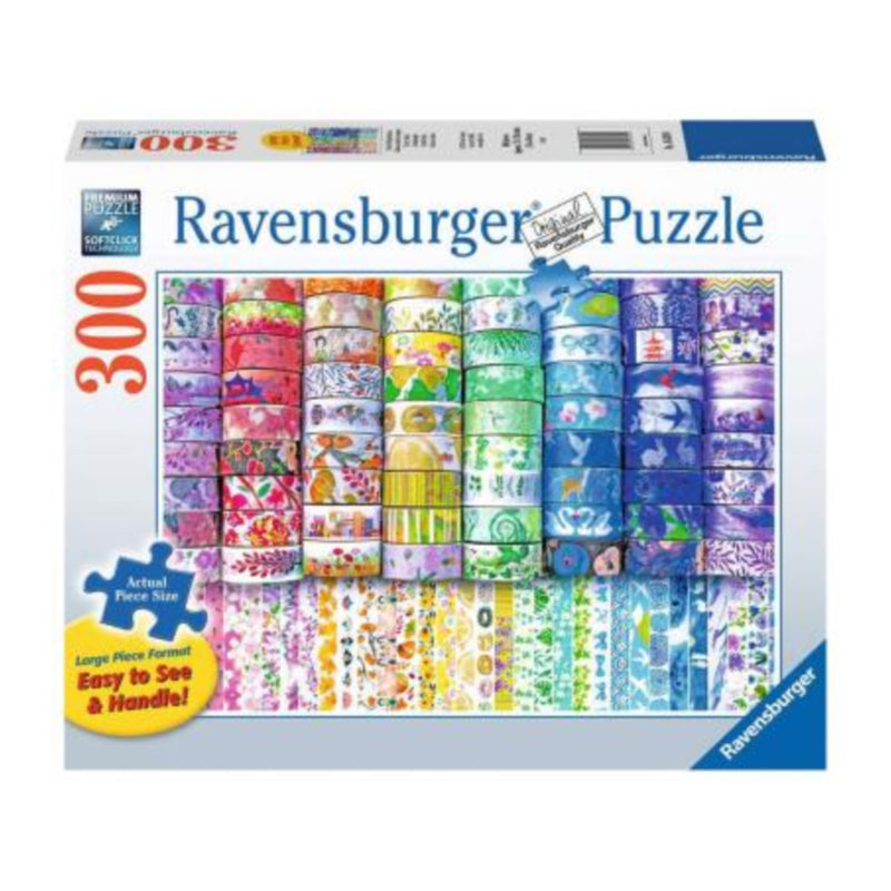 Puzzle 300: Rubans colorés du bonheur / Large