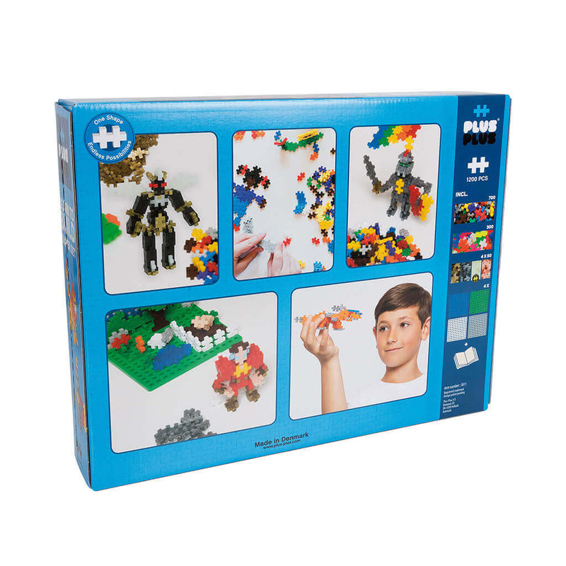 Plus Plus - Apprendre à bâtir - Ensemble Mega 1200 Basic