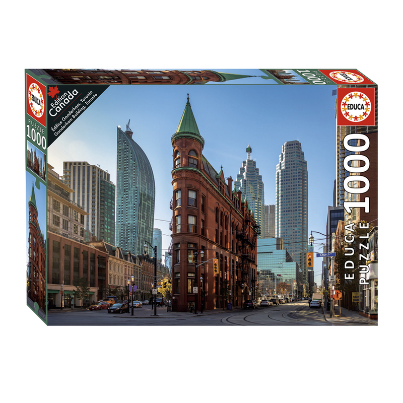 Puzzle 1000: Édifice Gooderham, Toronto