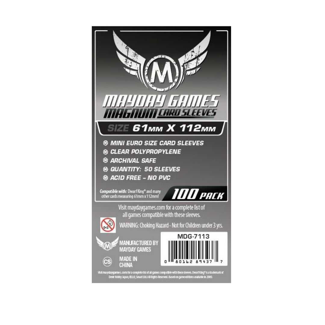 Sleeves: Magnum Platinum 61 x 112mm (100)