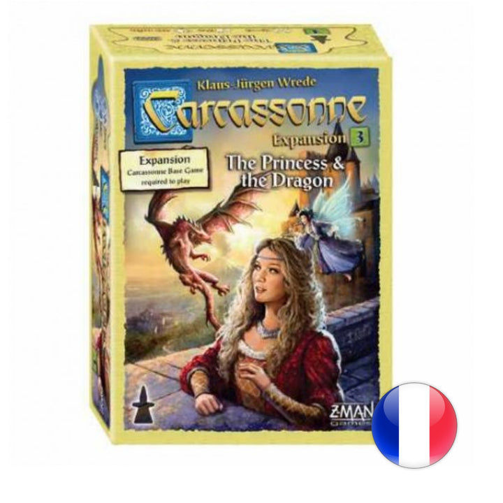 Carcassonne 2.0 - Ext. The Princess &amp; The Dragon