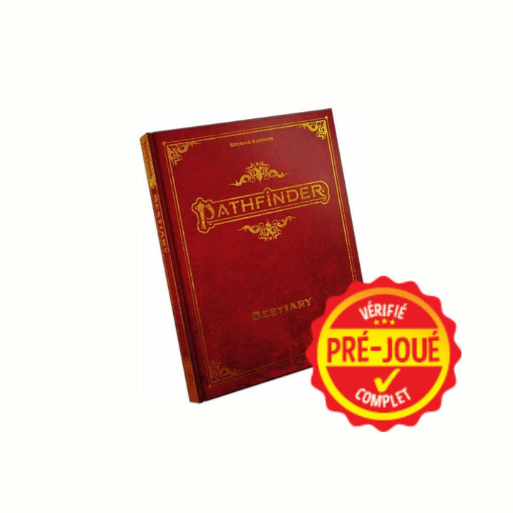 Pathfinder 2nd edition Bestiary (special edition) (pré-joué) (EN)