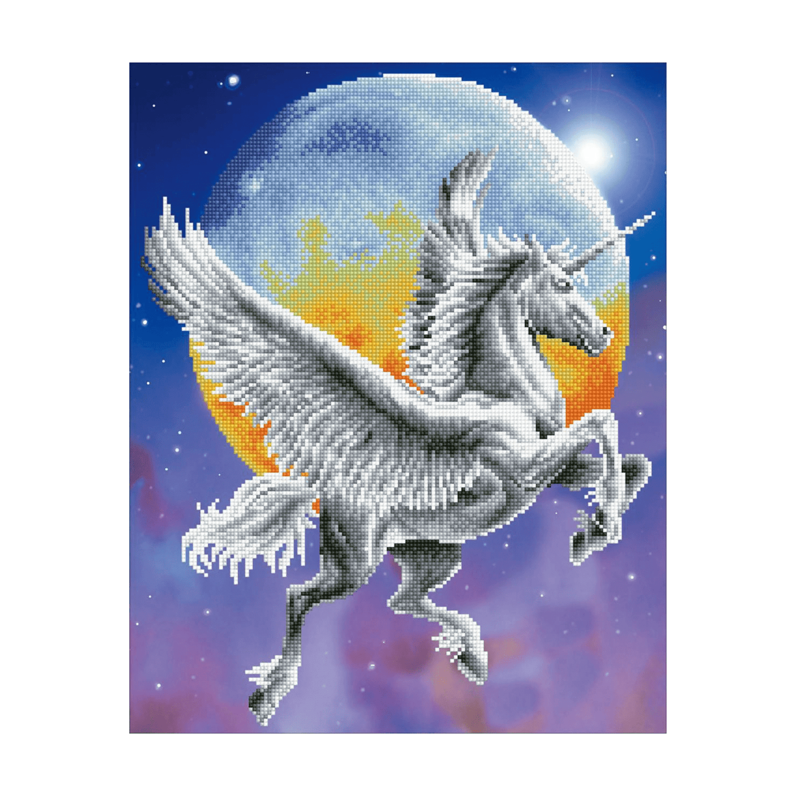 Diamond Dotz - Moonlight Flight PASSE-TEMPS - Broderie diamant