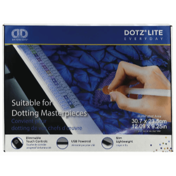 Diamond Dotz - Tableau lumineux Dotzlite PASSE-TEMPS - Broderie diamant