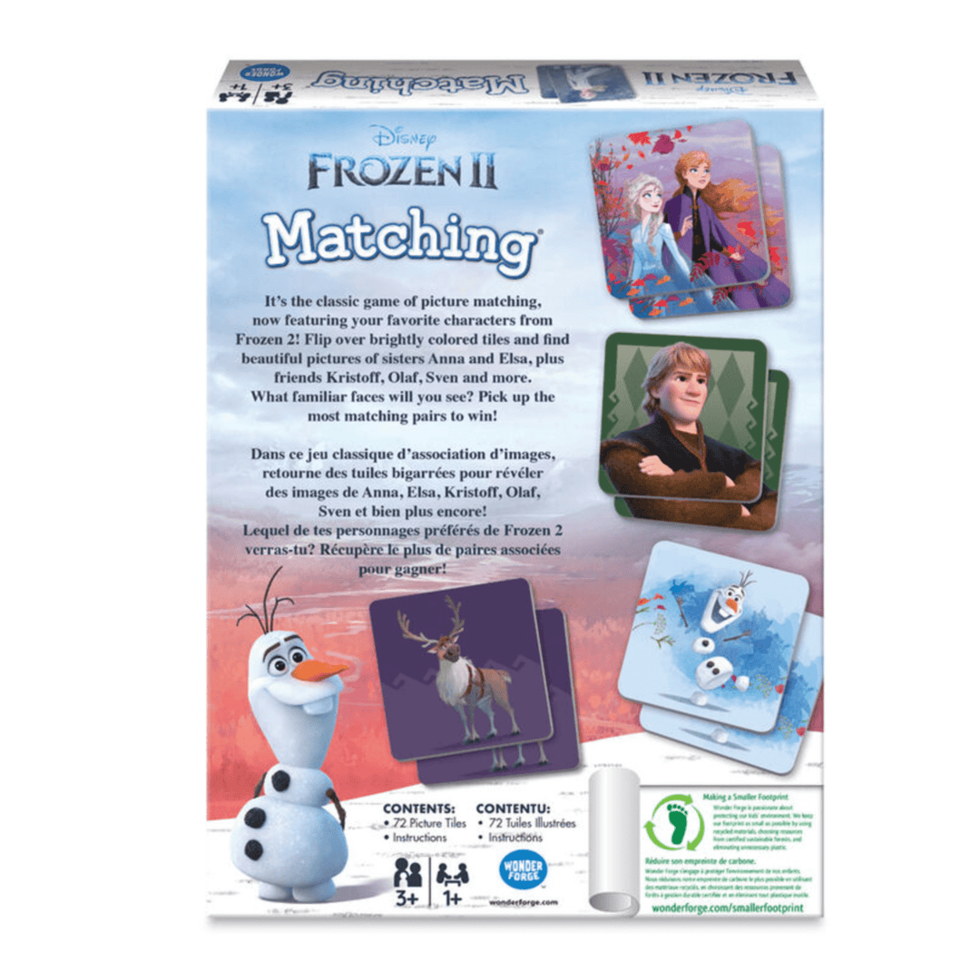 Disney Frozen 2 Matching Game / Jeu de mémoire (ML) JEUX - Enfants - Enfants 5 ans +