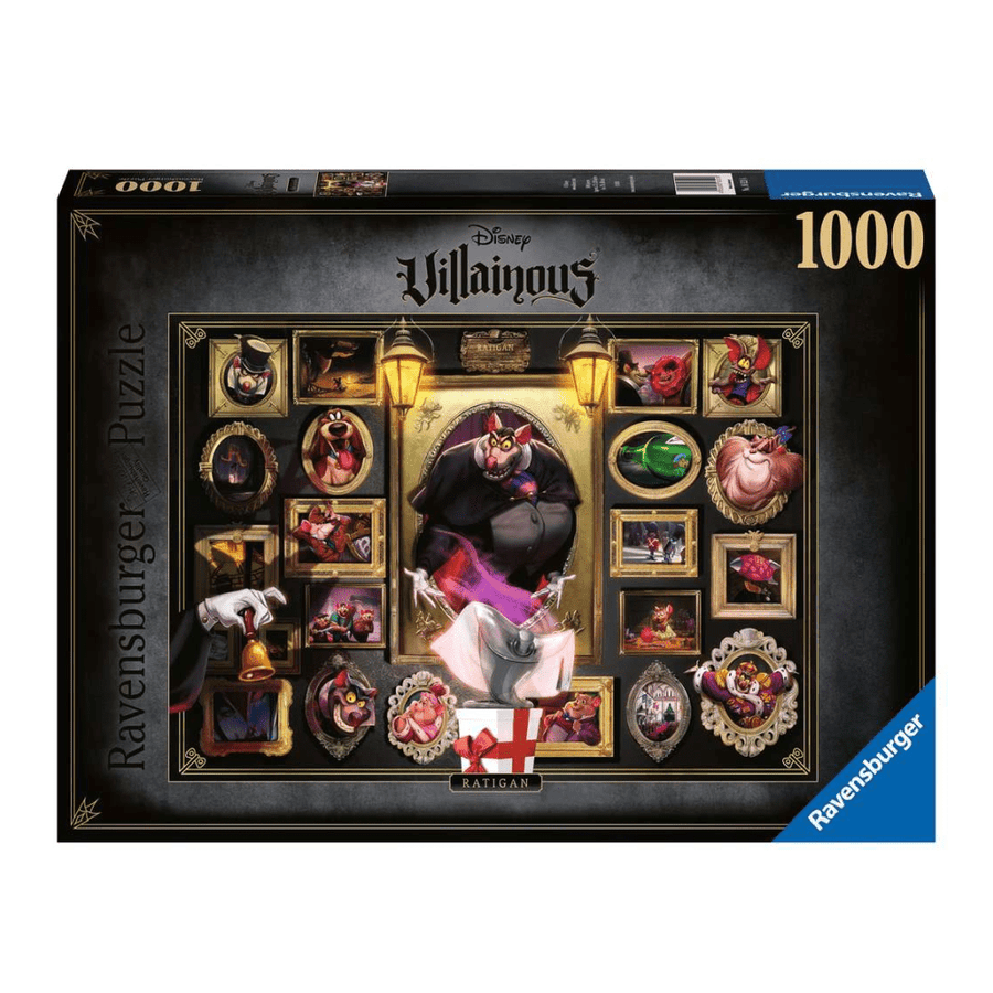 Disney Villainous : Ratigan (1000 pcs) CASSE-TÊTE - 1000 morceaux