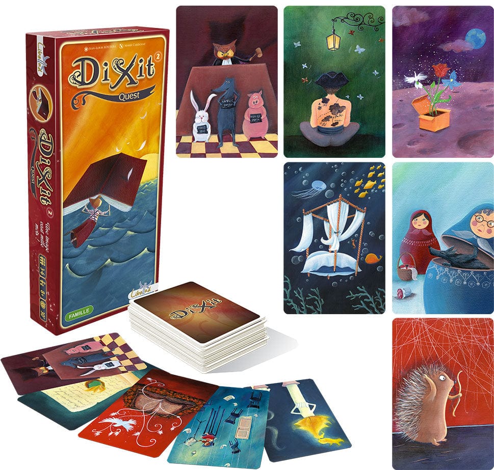 Dixit: Ext. 2 Quest (ML) JEUX - Famille