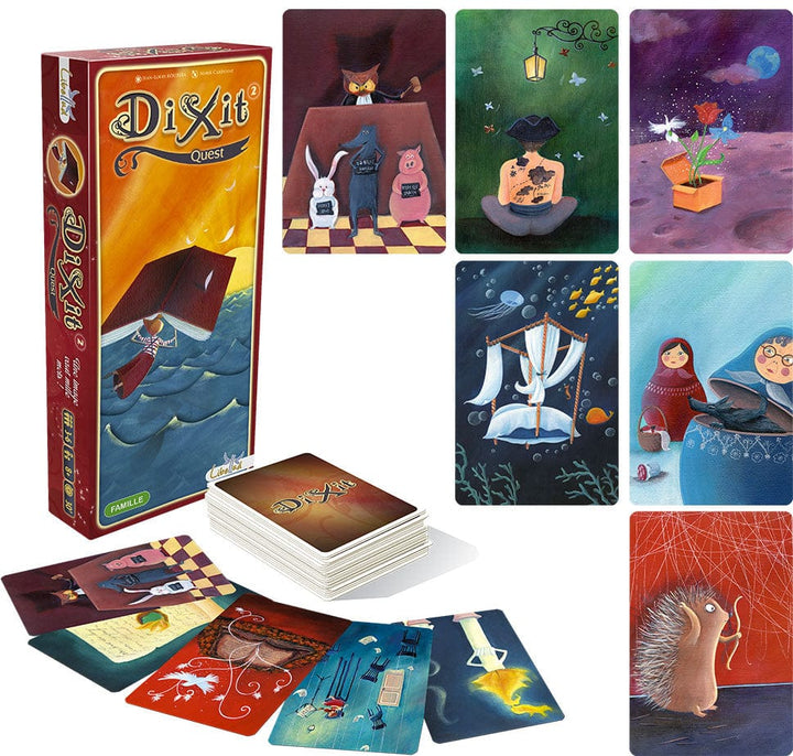 Dixit: Ext. 2 Quest (ML) JEUX - Famille